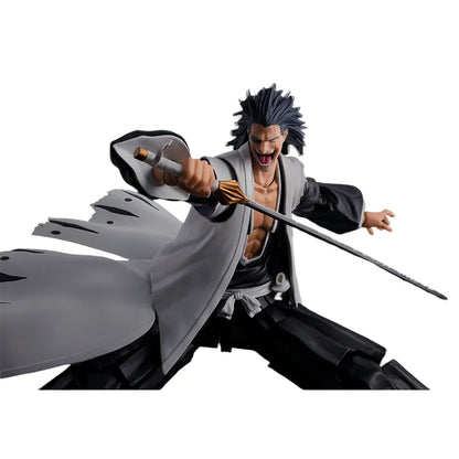 Bleach Thousand-Year Blood War S.H.Figuarts Action Figure Set - Ichigo, Renji, Byakuya, Kenpachi 15cm