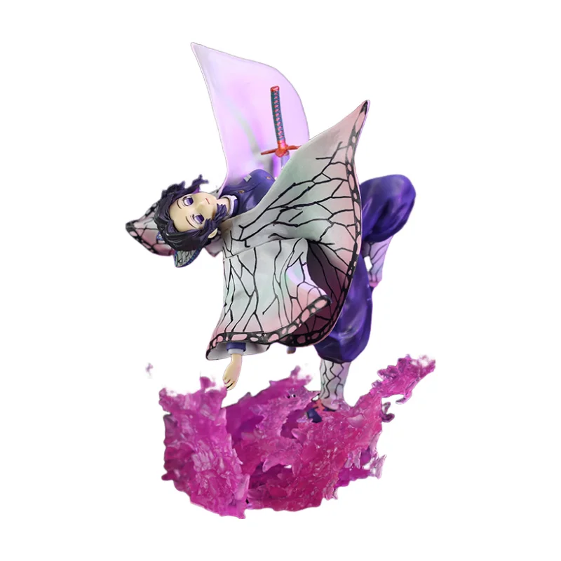 Demon Slayer Shinobu Kocho Butterfly Dance Anime Figure  20cm
