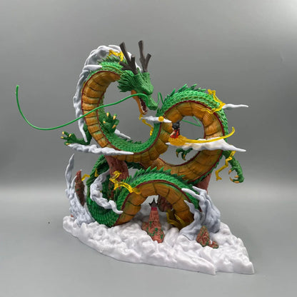 Epic Dragon Ball Z Shenron & Goku Figure Statue - Premium Anime Collectible 24cm