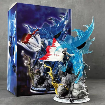 Naruto Hatake Kakashi Sixth Hokage Anime Figure | Chidori Lightning Blade PVC Statue 28cm