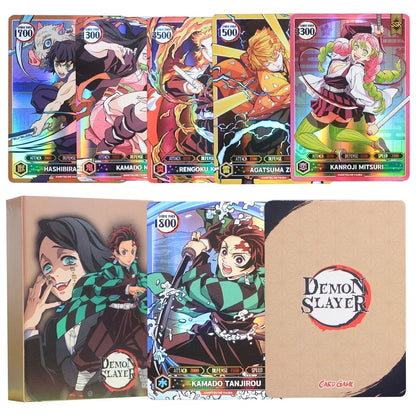 Flash Demon Slayer Cards Mugen Train SSP Card Ultra Rare Card Character Collection Card