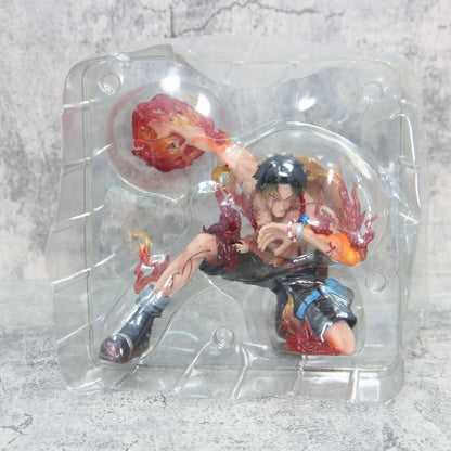One Piece Portgas D. Ace Fire Fist Action Figure - Dynamic Battle Pose Anime Collectible Statue 16cm