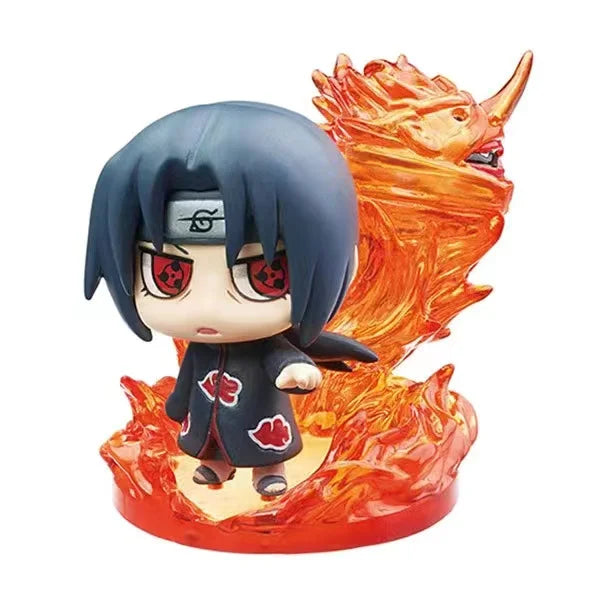 Naruto Shippuden Mini Action Figure Set | Collectible Anime Character Figurines | PVC Desk Decor &amp; Gifts