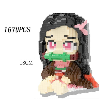 Hot Anime Demon Slayer Building Blocks Kimetsu No Yaiba