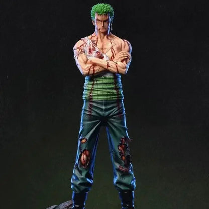 One Piece Dream Studio Battle Injured Luffy Zoro Sanji Resin Statue Set 30cm
