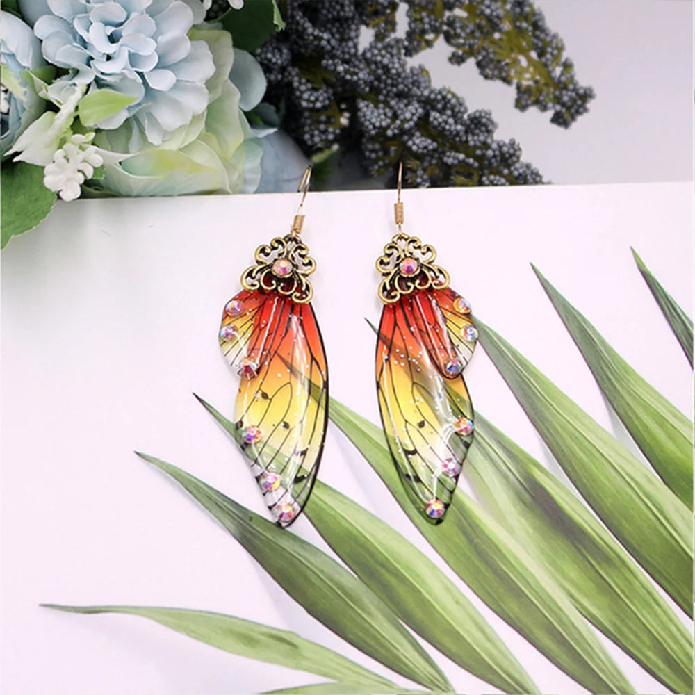 Demon Slayer Kimetsu no Yaiba Butterfly Wing Earrings Jewellery