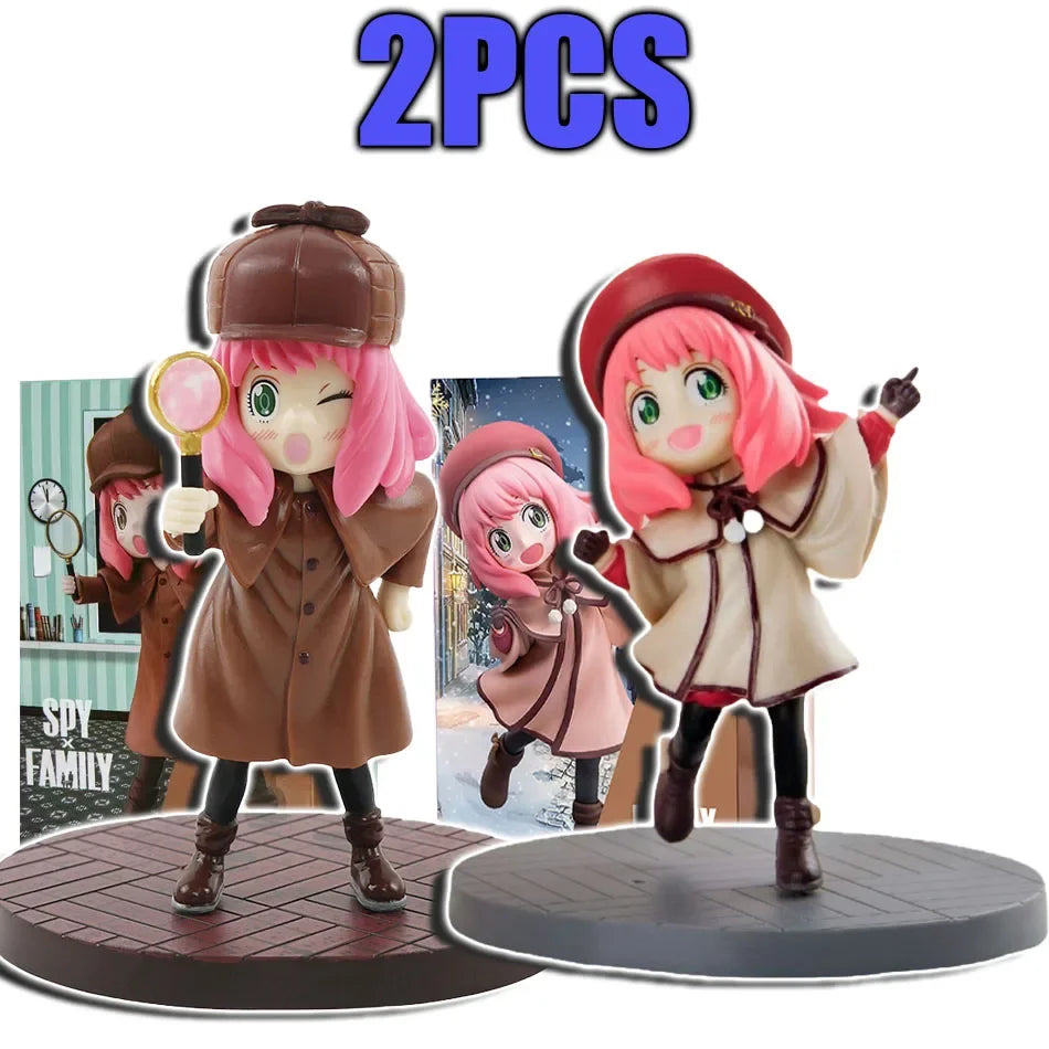 Anya Forger Figure Collection - SPY x FAMILY Anime Action Figures | Premium PVC Collectibles 14cm