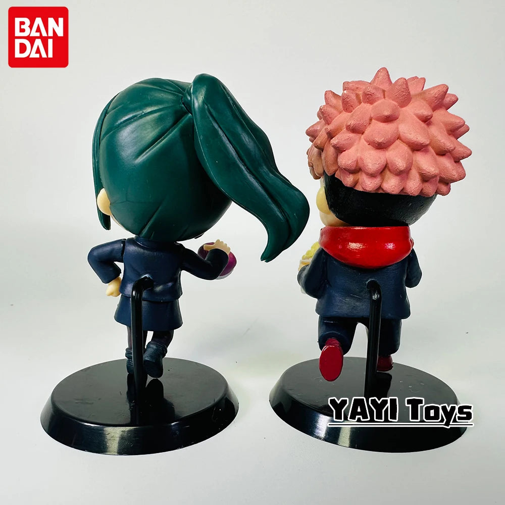Jujutsu Kaisen Anime Figure Set - Sorcerers & Snacks Edition (6-Piece Collectible)