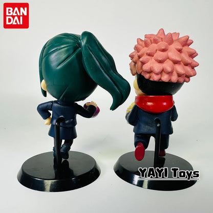 Jujutsu Kaisen Anime Figure Set - Sorcerers & Snacks Edition (6-Piece Collectible)