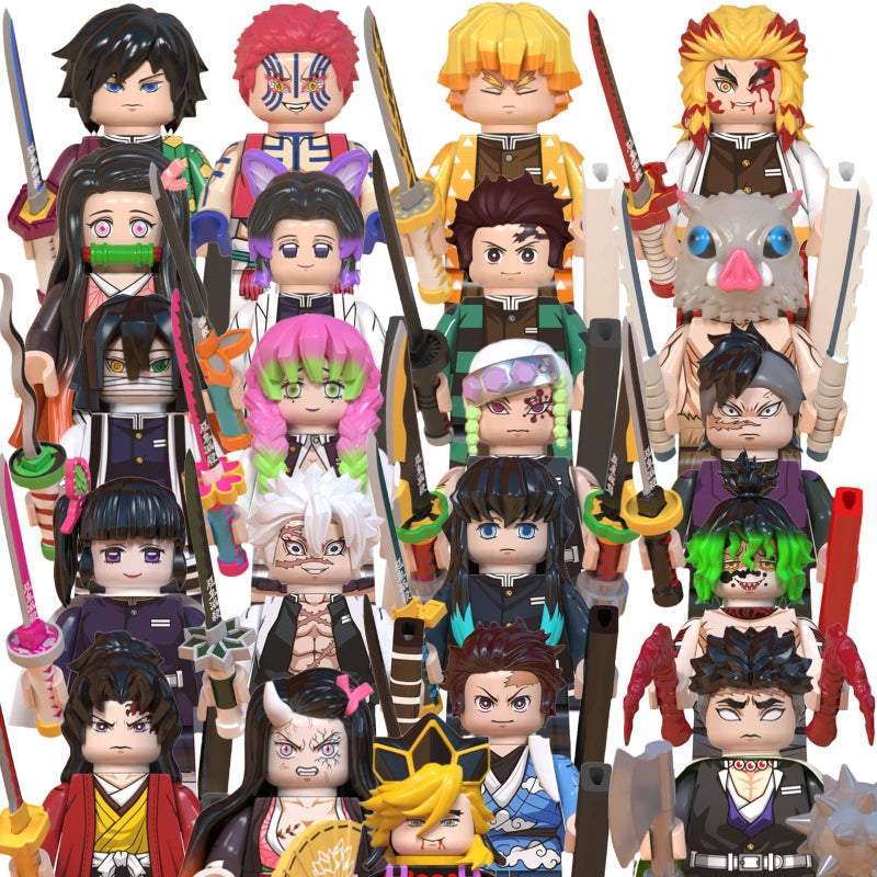 Demon Slayer Anime Bricks Building Blocks
