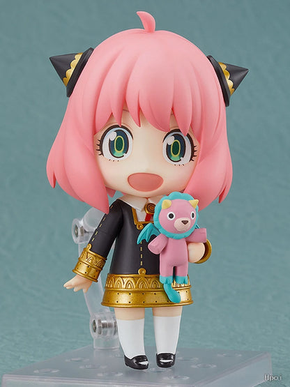 Spy x Family Nendoroid Figure Set - Loid, Anya & Yor Forger Collectible Anime Figurines - 10cm