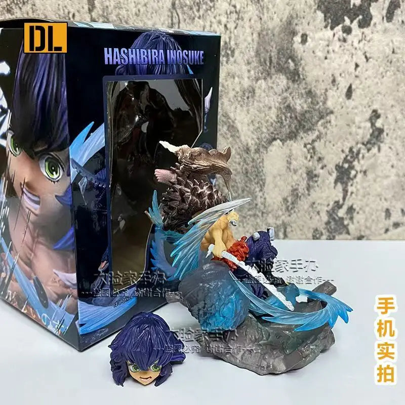 Demon Slayer Inosuke Hashibira Resin Figure Statue 9cm
