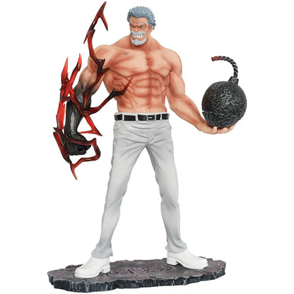 One Piece Monkey D. Garp Figure - Iron Fist Naval Hero PVC Statue 26cm