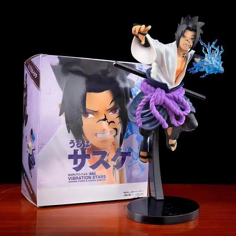 Naruto Shippuden Vibration Stars Uchiha Sasuke Special Ver. Figure 20cm