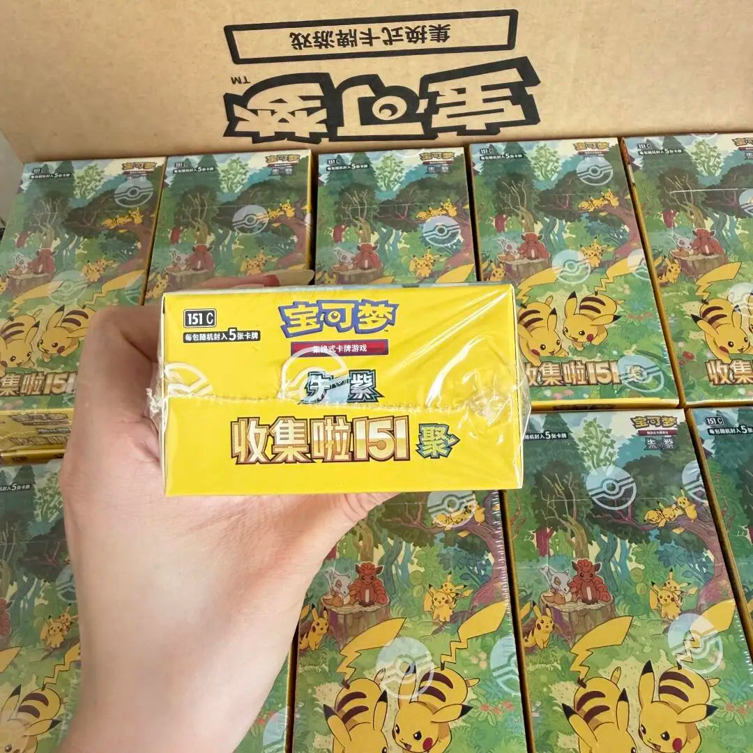 Pokemon Collect 151 Booster Box Simplified Chinese Card