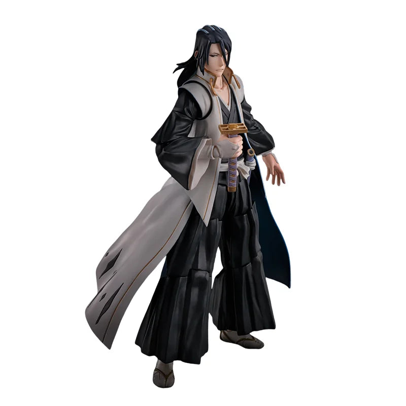 Bleach Thousand-Year Blood War S.H.Figuarts Action Figure Set - Ichigo, Renji, Byakuya, Kenpachi 15cm