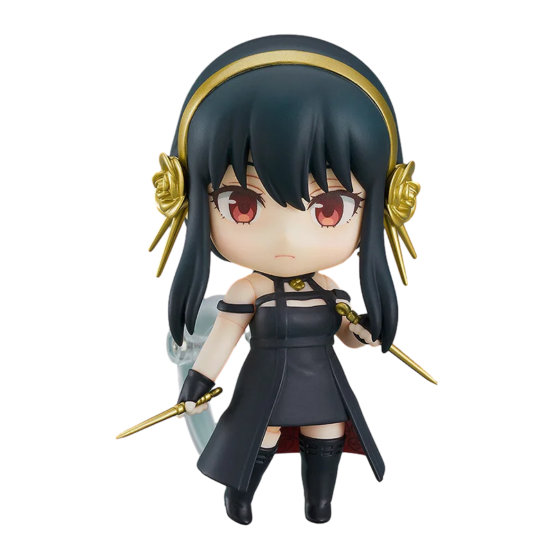 Spy x Family Nendoroid Figure Set - Loid, Anya & Yor Forger Collectible Anime Figurines - 10cm