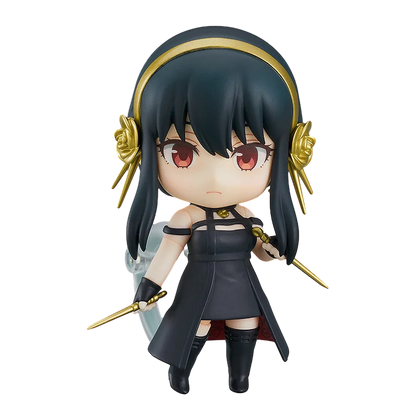 Spy x Family Nendoroid Figure Set - Loid, Anya & Yor Forger Collectible Anime Figurines - 10cm