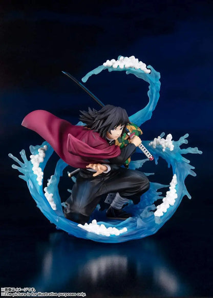 Demon Slayer Figuarts ZERO Giyu Tomioka Water Breathing Anime Action Figure Statue 17cm