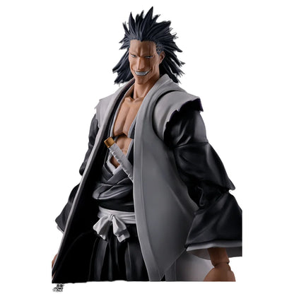 Bleach Thousand-Year Blood War S.H.Figuarts Action Figure Set - Ichigo, Renji, Byakuya, Kenpachi 15cm