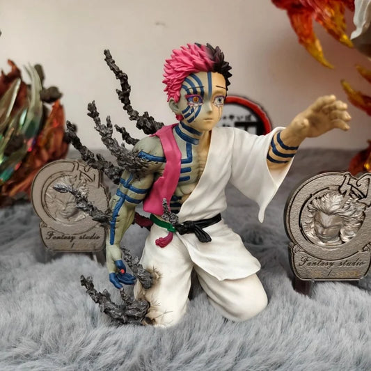 13cm Demon Slayer Akaza Hakuji Anime Figure