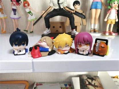 Chainsaw Man Anime Sleep Series Figurine Set 3cm