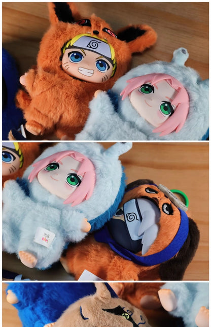 Naruto Shippuden Cute Beast Party Series Plush Blind Box – Collectible Anime Chibi Figures | Authentic Top Toy Eaki Plushies