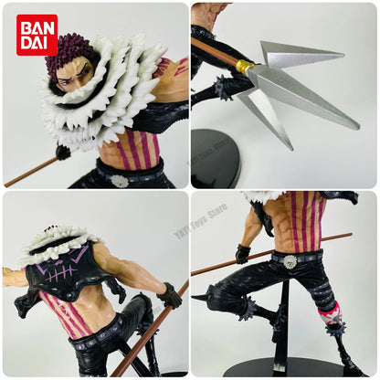 One Piece Charlotte Katakuri Action Figure - Banpresto BWFC Anime Collectible Statue 16cm