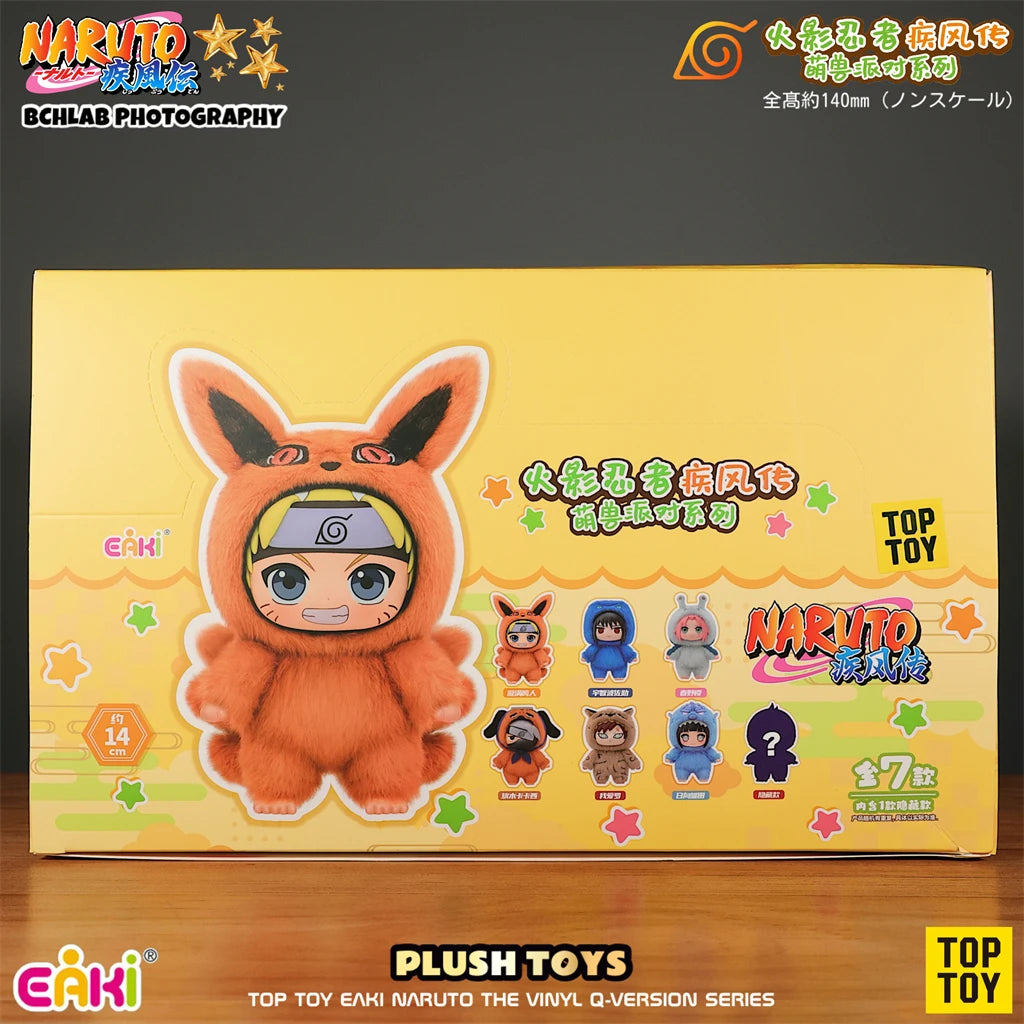 Naruto Shippuden Cute Beast Party Series Plush Blind Box – Collectible Anime Chibi Figures | Authentic Top Toy Eaki Plushies