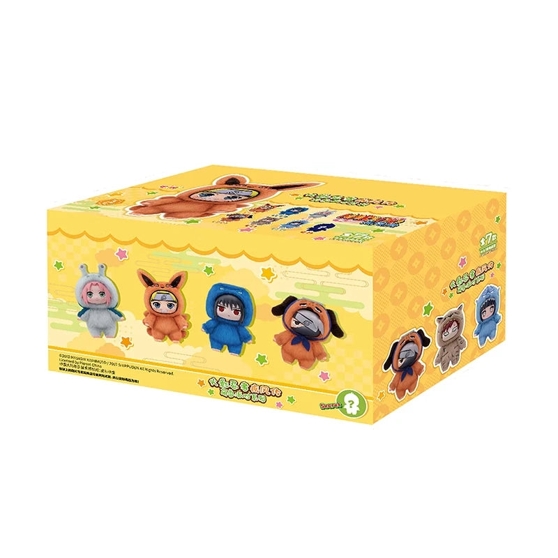 Naruto Shippuden Cute Beast Party Series Plush Blind Box – Collectible Anime Chibi Figures | Authentic Top Toy Eaki Plushies