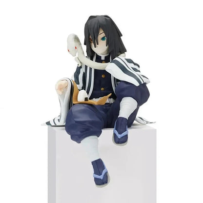 10-15cm Anime Demon Slayer Figure Sitting Posture Action Figure