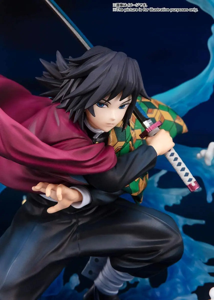 Demon Slayer Figuarts ZERO Giyu Tomioka Water Breathing Anime Action Figure Statue 17cm