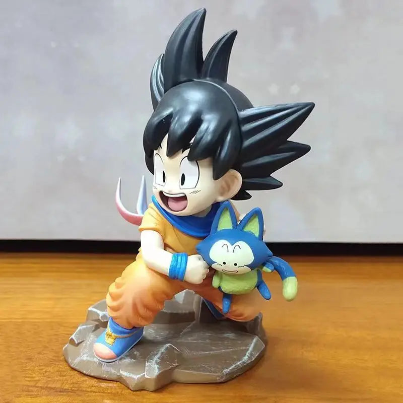Dragon Ball Z Little Goku & Puar PVC Figure 10cm