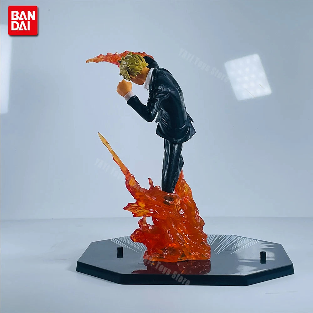 One Piece Action Figure Set: Luffy, Zoro, Sanji, Ace | Premium Anime Collectible PVC Model Figures
