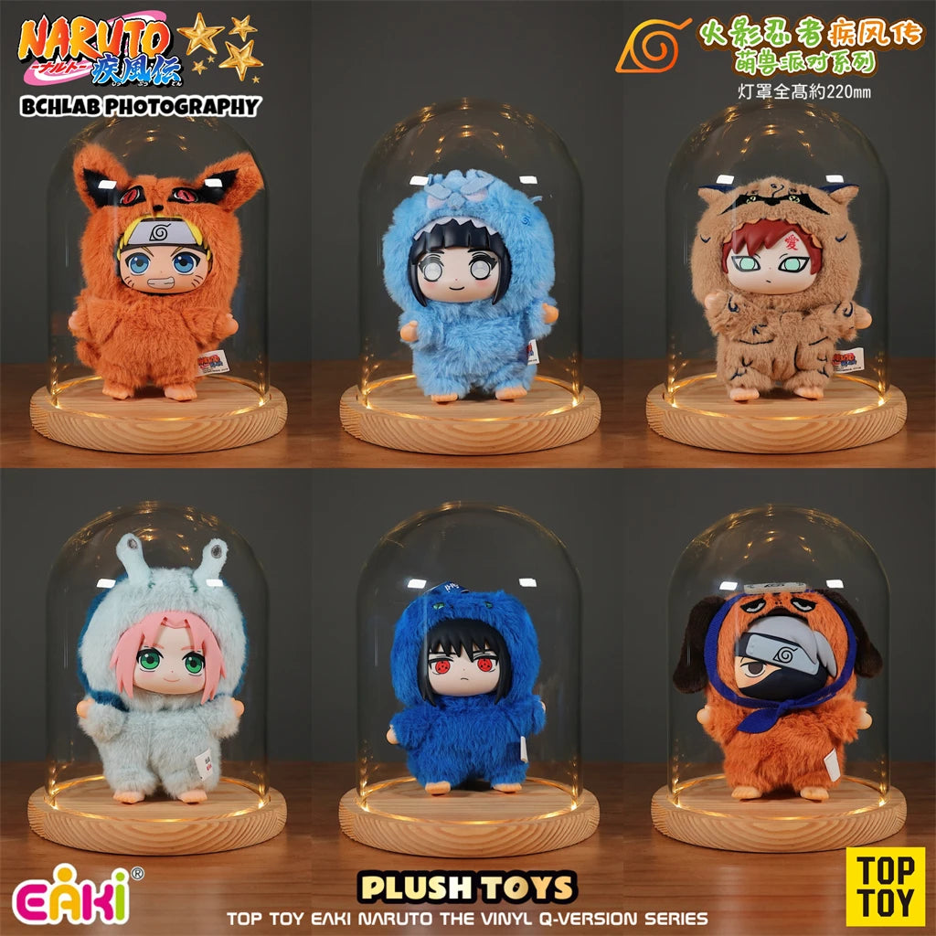 Naruto Shippuden Cute Beast Party Series Plush Blind Box – Collectible Anime Chibi Figures | Authentic Top Toy Eaki Plushies