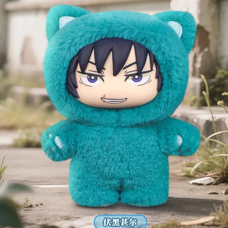 EAKI Jujutsu Kaisen Cat Paradise Party Plush Blind Box - Collectible Anime Figure Plushies
