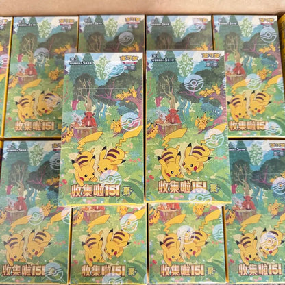 Pokemon Collect 151 Booster Box Simplified Chinese Card