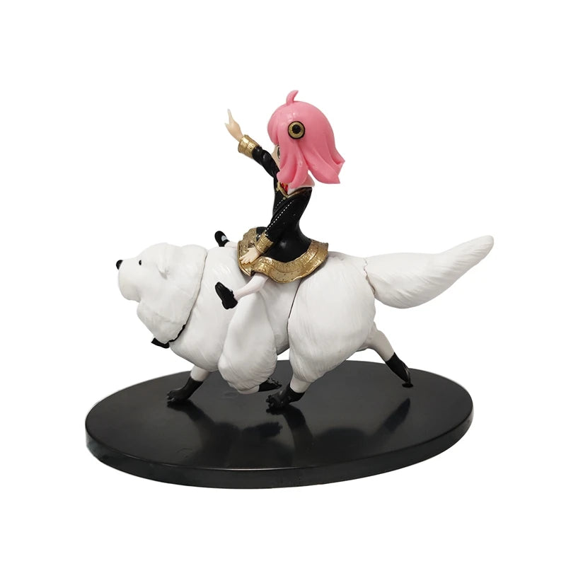 Spy x Family Anya & Bond Forger Figure | Anime Manga Collectible Statue 14cm