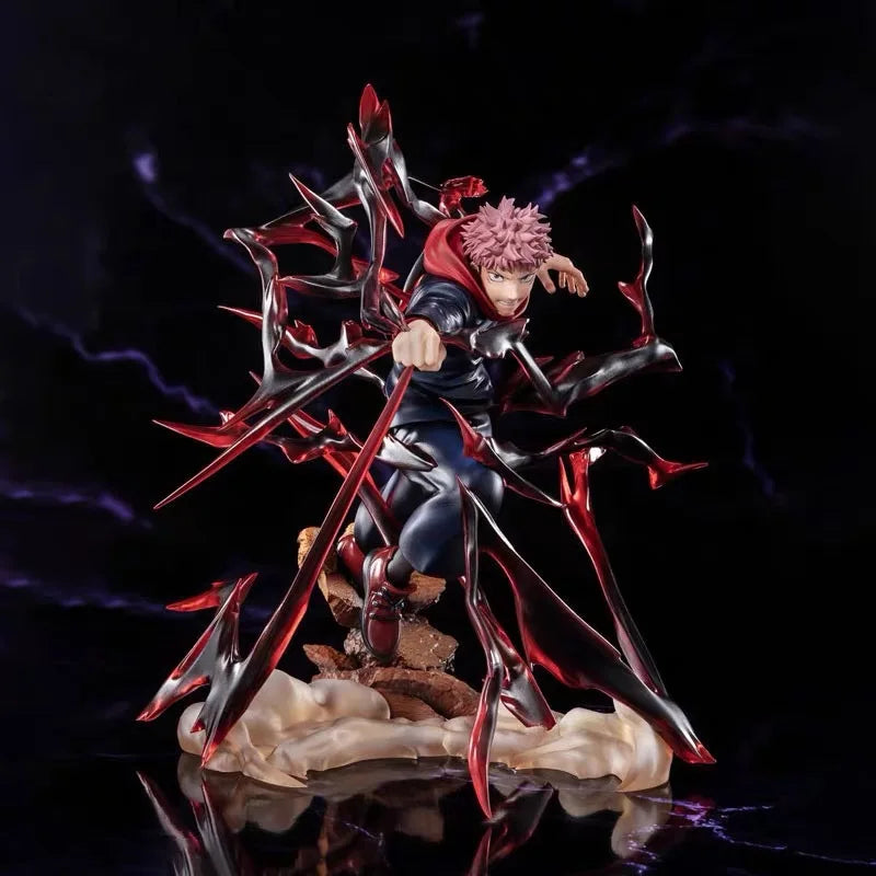 Jujutsu Kaisen Satoru Gojo Itadori Yuji And Ryomen Sukuna Anime Figure Model