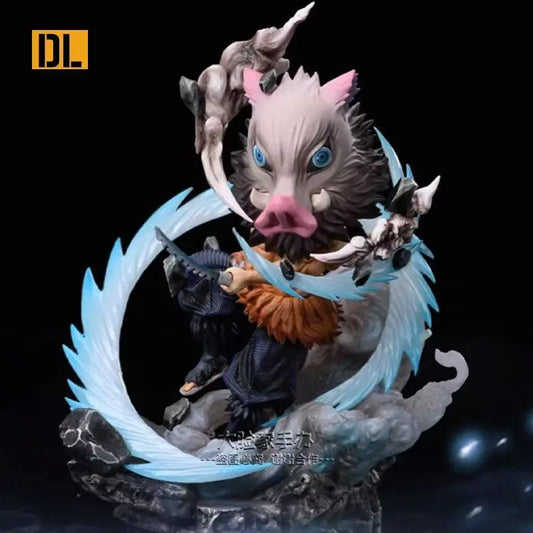 Demon Slayer Inosuke Hashibira Resin Figure Statue 9cm