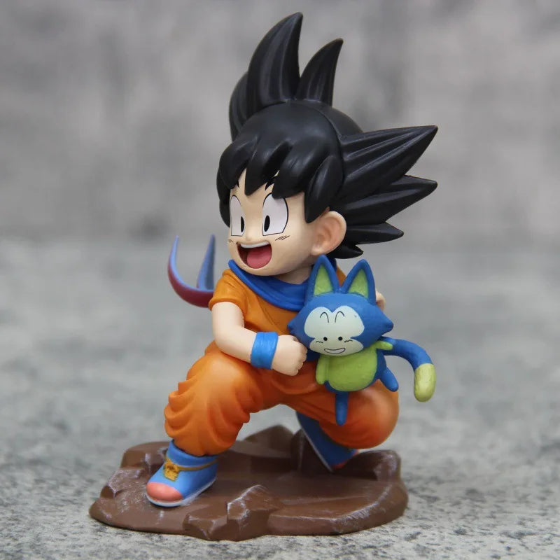 Dragon Ball Z Little Goku & Puar PVC Figure 10cm