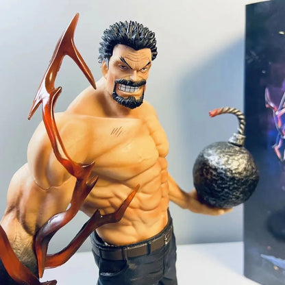 One Piece Monkey D. Garp Figure - Iron Fist Naval Hero PVC Statue 26cm