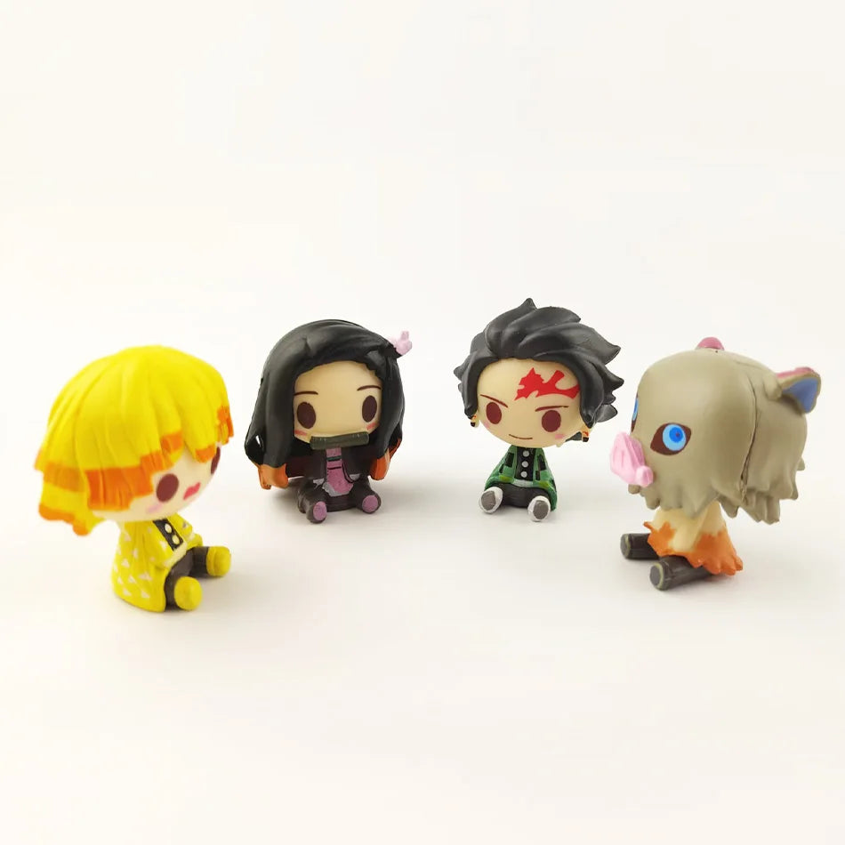 Anime Demon Slayer Blind Bag 4pcs Set