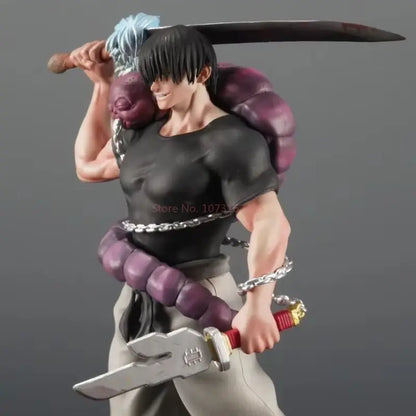 Jujutsu Kaisen Toji Fushiguro Action Figure | JJK Zenin Toji Collectible Anime Statue | 22cm PVC Model with Inverted Spear of Heaven