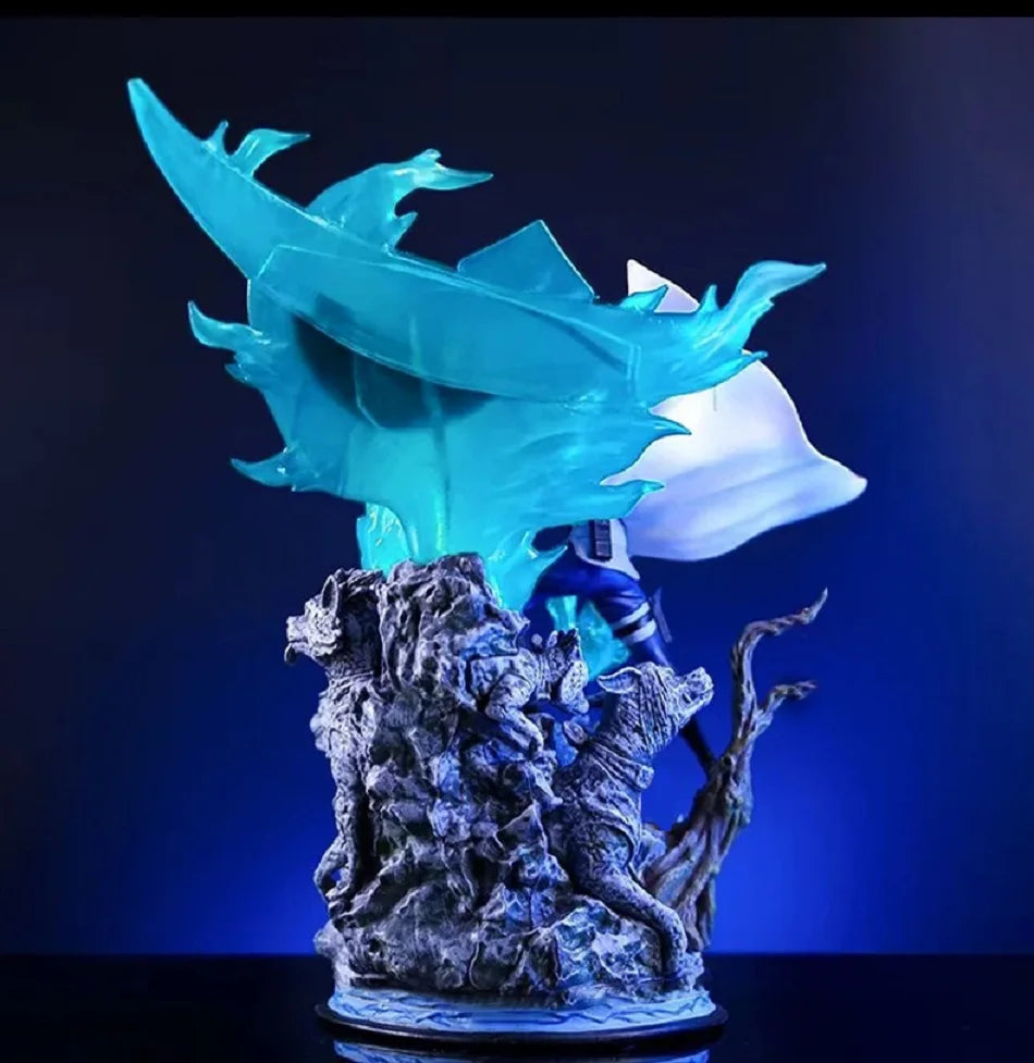 Naruto Hatake Kakashi Sixth Hokage Anime Figure | Chidori Lightning Blade PVC Statue 28cm
