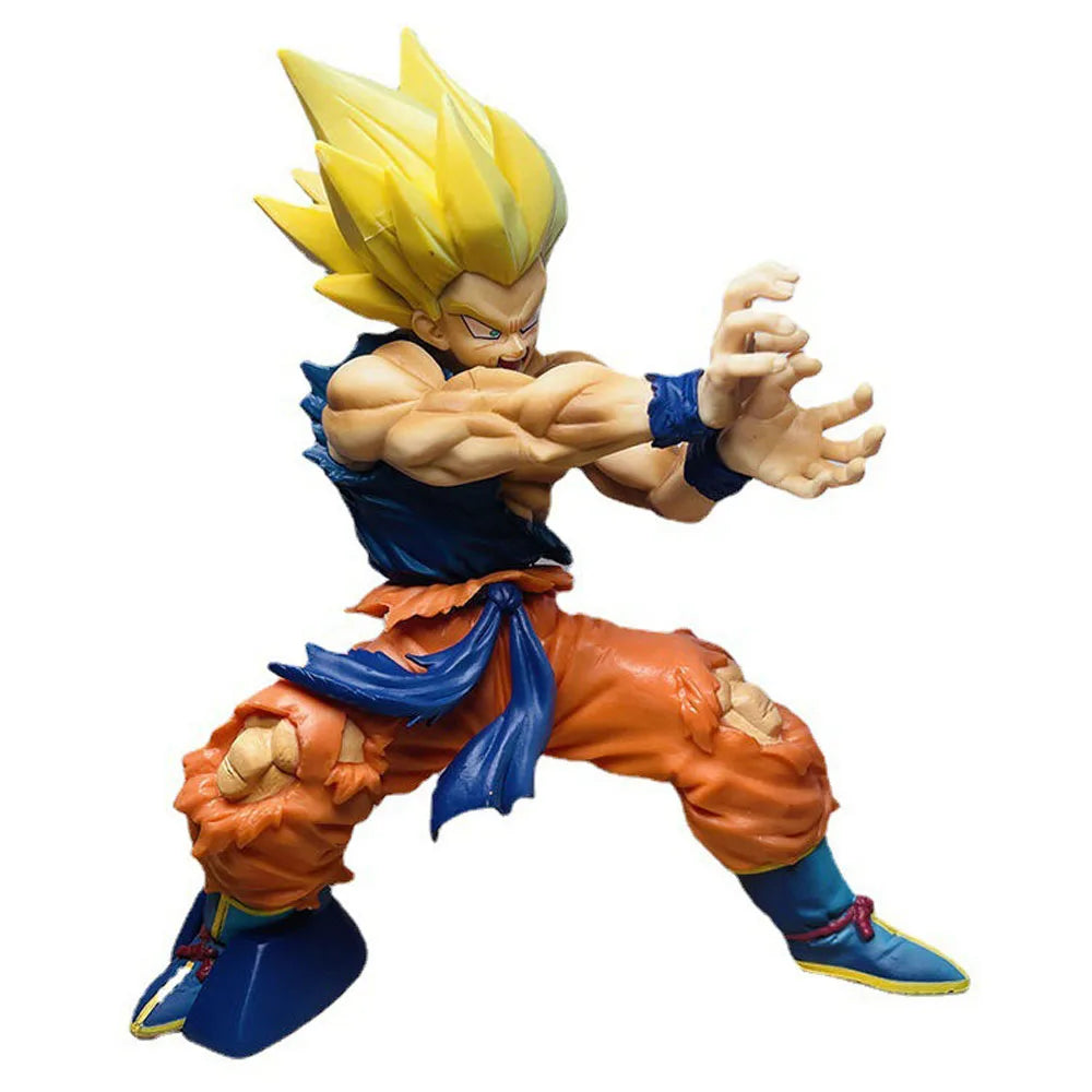 Dragon Ball Z Super Saiyan Goku Kamehameha Action Figure 6cm