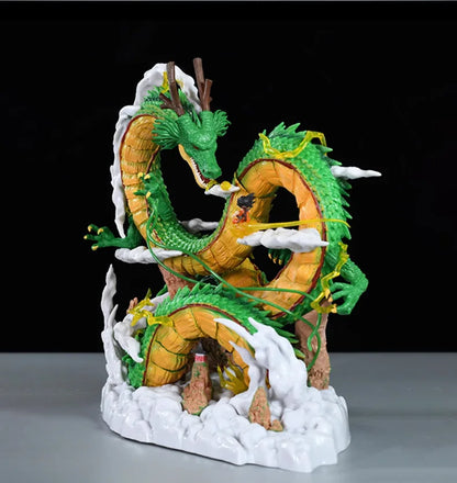 Epic Dragon Ball Z Shenron & Goku Figure Statue - Premium Anime Collectible 24cm