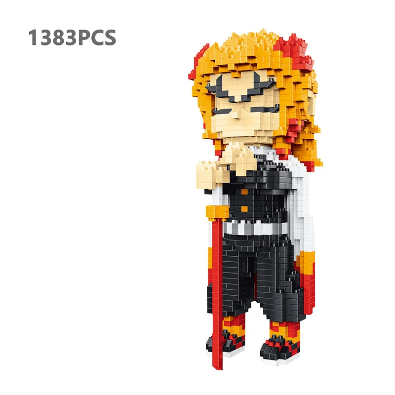 Hot Anime Demon Slayer Building Blocks Kimetsu No Yaiba