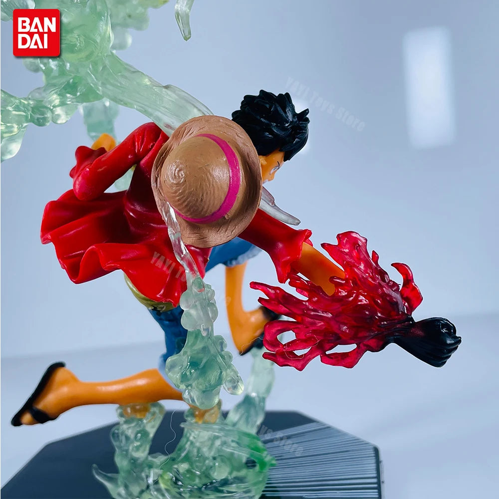 One Piece Action Figure Set: Luffy, Zoro, Sanji, Ace | Premium Anime Collectible PVC Model Figures