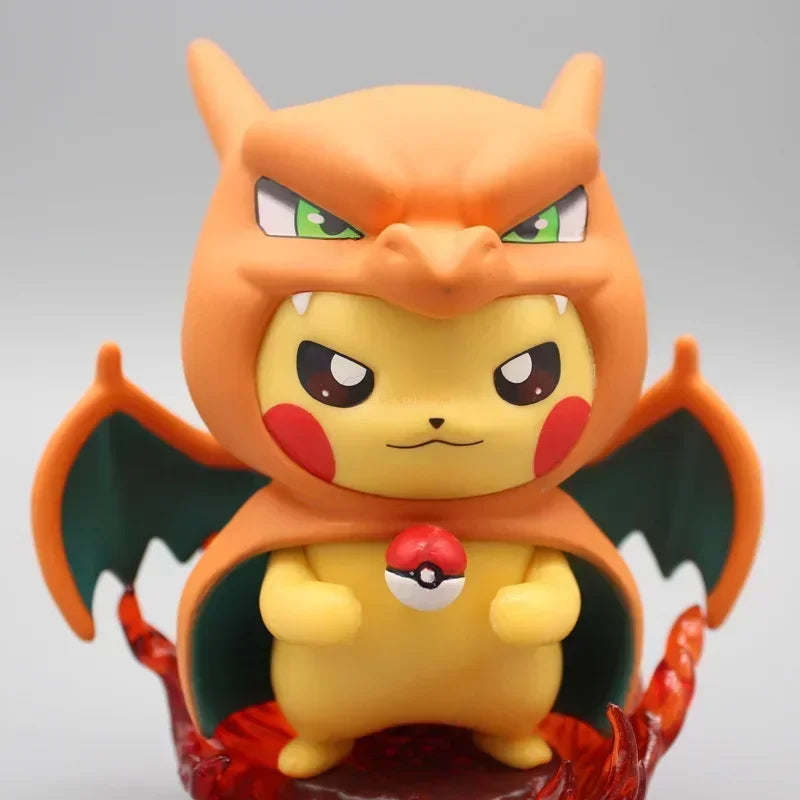 Pokemon Pokemon Pikachu Cosplay Gengar & Charizard Figurine Set - 12cm